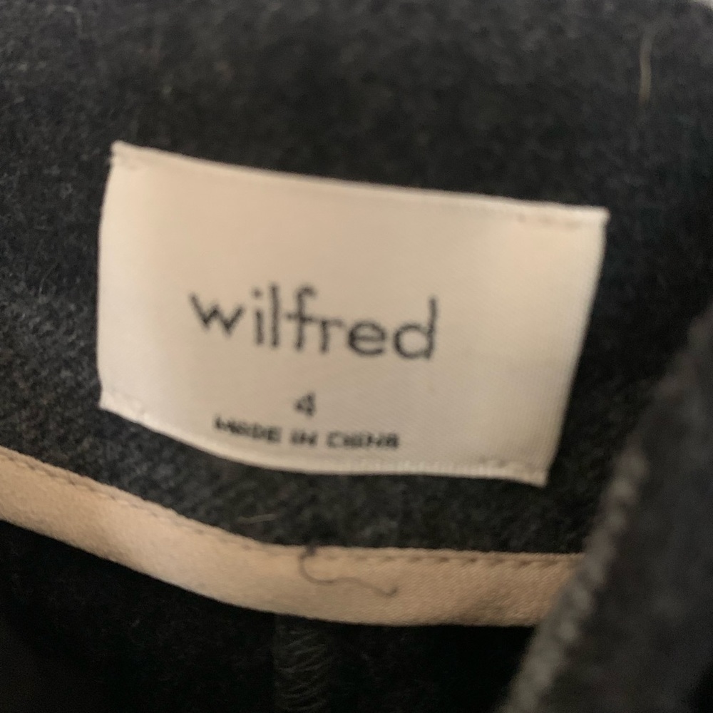 Aritzia Wilfred Chambery Check Plaid Wool Pant - Picture 4 of 4
